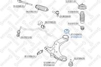 87-51025-sx сайлентблок рычага зад. hyundai elantra/lantra 00-02/coupe 01-02