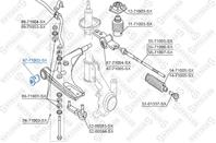 87-71003-sx сайлентблок рычага пер. mazda 323/323f all 89-94