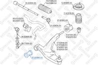 87-61006-sx сайлентблок рычага пер. suzuki baleno 95