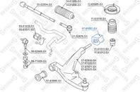 87-61002-SX_сайлентблок рычага зад.! Suzuki Baleno 95&gt/Swift 89-01