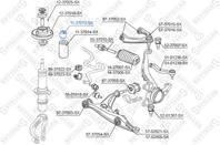 11-37013-sx отбойник амортизатора переднего honda civic eg/eh/ma 91-01