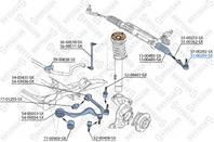 51-00293-sx наконечник рулевой правый bmw e90/e91/e87 04