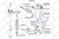 56-00252-sx тяга стабилизатора перед.лев. l81 m10x1.25 honda accord/accord estate/accord tourer 08