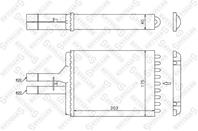 10-35076-sx_радиатор печки! без ac opel vectra b