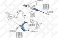 55-05282-sx тяга рулевая с г/у fiat palio 96/strada 99