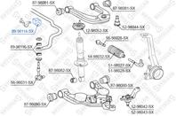 89-98114-sx втулка стабилизатора переднего центральная toyota 4 runner zn18/land cruiser 95-02