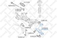 57-00999-sx рычаг правый hyundai i40 cw (vf) 11