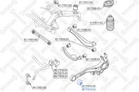 87-17013-sx сайлентблок зад. продол. рычага пер. subaru legacy b12 00-03