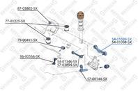 54-01039-sx рычаг задней подвески левый алюм. bmw е39 95