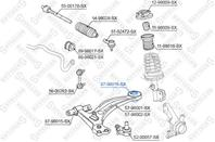 87-98016-sx сайлентблок рычага зад. toyota camry 91-01