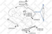 87-98121-sx сайлентблок амортизатора toyota land cruiser hzj7 99-01/ j80 90-98