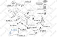 89-53029-SX_втулка стабилизатора заднего! KIA Sportage 4WD 04&gt