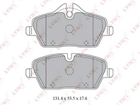 BD-1429 Колодки тормозные передние BMW 1(E81/7) 1.6-2.0 06-12  MINI Mini 1.6 06]