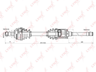 Cd-1416 привод в сборе lynx