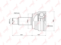 Co-3765 шрус внешний bmw x5(e70) 3.0-4.8 07] / x6(e71/2) 3.0d-4.4t 08]