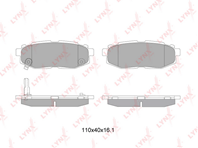 BD-7114 Колодки тормозные задние SUBARU Tribeca 3.0-3.6 05] / BRZ 2.0 12]