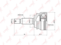 ШРУС MITSUBISHI LANCER 1.8-2.0 07&gt