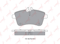 BD-5309 Колодки тормозные передние MERCEDES-BENZ A200D-200T(W169) 04-12 / B170-200T(W245) 05-11