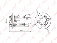 Фильтр топл. в бак MITSUBISHI LANCER IX 1.3-1.6 00&gt