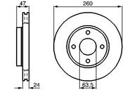 0 986 478 170_диск тормозной передний! Ford Monde