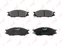 Колодки торм.пер. NISSAN ALMERA CLASSIC 06&gt/MICRA(K11) 1.5D &gt03