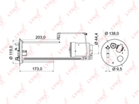 Фильтр топл.погружной MITSUBISHI ASX 1.6-2.0 10&gt / OUTLANDER II 2.0-2.4 09&gt