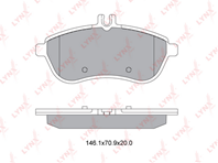 Колодки торм.пер. MERCEDES-BENZ C180-350(W204) 07&gt / E200K-250D(W211/212) 06&gt