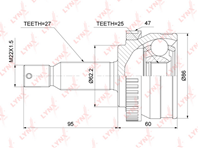 CO-3784A ШРУС LYNXauto