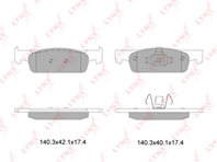 Колодки торм. RENAULT LOGAN II 1.2-1.5D 12&gt / SANDERO II 1.2-1.5D  RENAULT CLIO IV 1.2