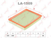 LA-1509 Фильтр воздушный OPEL Vectra C 1.6-1.8 02]