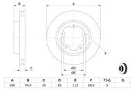 0 986 479 392_диск тормозной передний! Ford Trans