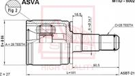 Шрус внутренний левый 26x34.7x28