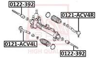 Наконечник рулевой левый LEXUS ES240/ES350 ACV40/GSV40 2006-