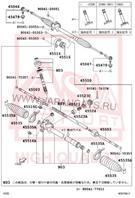 Тяга рулевая TOYOTA TOYOTA PASSO KGC10 2004-2010