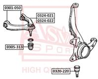 Сайлентблок переднего верхнего рычага HONDA CIVIC EJ 1993-2001