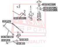 Сайлентблок заднего поперечного рычага TOYOTA TOYOTA CAMRY SXV10/MCV10/VCV10 1991-1996