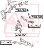 Сайлентблок VOLKSWAGEN AUDI Q7 2006-