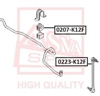 0223k12f asva тяга стабилизатора передняя