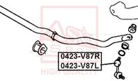 0423v87r asva тяга стабилизатора передняя правая