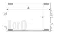 Радиатор кондиционера RENAULT KANGOO I (98-) 1.5 dCi, KUBISTAR (X76, X80) (03-) 1.2 i (w/o dryer, MAN)