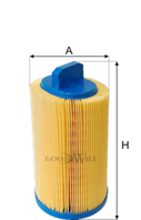 AG 445 фильтр воздушный GoodWill