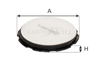 AGS 001 фильтр воздушный GoodWill