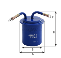 FG 509 Топливные фильтры ф-р топл.