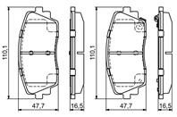 колодки торм.пер. Kia Picanto 04-/11-