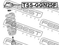 Опора амортизатора tss-ggn25f