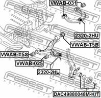 Сайленблок нижн. рыч. Fr VOLKSWAGEN AMAROK 10-