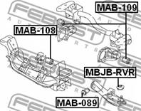 Опора дифференциала mab-108