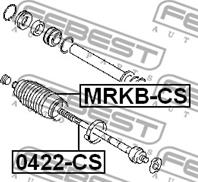 FEBEST MRKB-CS Пыльник рулевой рейки MITSUBISHI LANCER 00-09