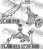 с/блок Volvo S60  V70 II  XC70  S80 пер.рычага 98-09г 