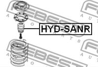 Отбойник hyu santa fe cm 06-12 зад